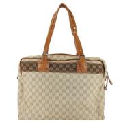 Pre-owned Canvas totes Loewe Pre-owned , Beige , Dames