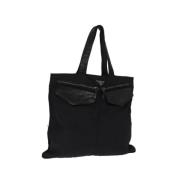 Pre-owned Nylon prada-bags Prada Vintage , Black , Dames