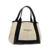 Pre-owned Canvas balenciaga-bags Balenciaga Vintage , Beige , Dames