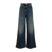 Denim Broek Circus Hotel , Blue , Dames