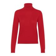 Cashmere Gebreide Trui Salsa Part Two , Red , Dames