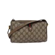 Pre-owned Plastic gucci-bags Gucci Vintage , Beige , Dames