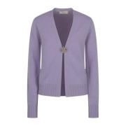 Cardigan Sweaters Blumarine , Purple , Dames