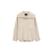 Dubbelzijdige Henri Overshirt Jas Joseph , Beige , Dames