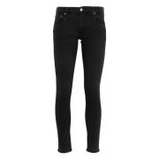 Super Skinny Enkel Jeans Adriano Goldschmied , Black , Dames