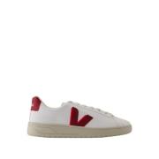 Witte Katoenen Sneakers met Amazon Rubber Zool Veja , White , Dames