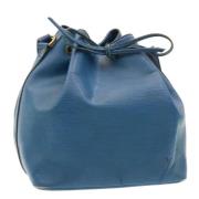 Pre-owned Leather louis-vuitton-bags Louis Vuitton Vintage , Blue , Da...