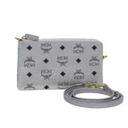 Pre-owned Canvas crossbody-bags MCM Pre-owned , Gray , Dames