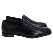 Pre-owned Leather flats Prada Vintage , Black , Heren