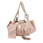 Pre-owned Leather shoulder-bags Givenchy Pre-owned , Pink , Dames