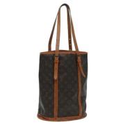 Pre-owned Canvas louis-vuitton-bags Louis Vuitton Vintage , Brown , Da...