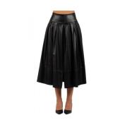 Stijlvolle Rok voor Vrouwen Hanita , Black , Dames