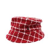 Pre-owned Fabric hats Chanel Vintage , Red , Dames