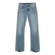 Regular Fit Denim Jeans Balenciaga , Blue , Dames