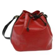 Pre-owned Leather louis-vuitton-bags Louis Vuitton Vintage , Red , Dam...