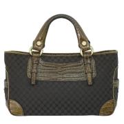 Pre-owned Canvas celine-bags Celine Vintage , Black , Dames