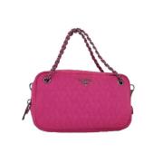 Pre-owned Nylon handbags Prada Vintage , Pink , Dames