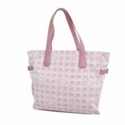 Pre-owned Nylon chanel-bags Chanel Vintage , Pink , Dames