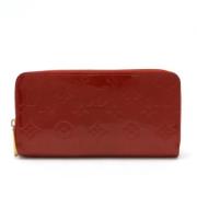 Pre-owned Fabric wallets Louis Vuitton Vintage , Red , Dames