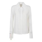 Lange mouwen shirt in Penelope stijl Mar De Margaritas , White , Dames