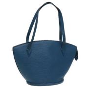 Pre-owned Leather louis-vuitton-bags Louis Vuitton Vintage , Blue , Da...