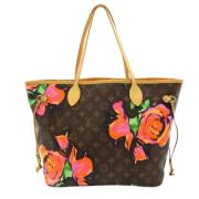 Pre-owned Canvas totes Louis Vuitton Vintage , Brown , Dames