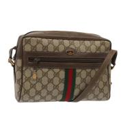 Pre-owned Leather gucci-bags Gucci Vintage , Brown , Dames