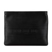 Pre-owned Leather dior-bags Dior Vintage , Black , Heren