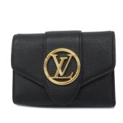 Pre-owned Fabric wallets Louis Vuitton Vintage , Black , Dames