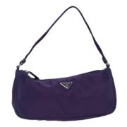 Pre-owned Nylon prada-bags Prada Vintage , Purple , Dames