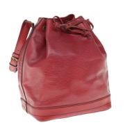 Pre-owned Leather louis-vuitton-bags Louis Vuitton Vintage , Red , Dam...