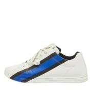 Pre-owned Leather sneakers Fendi Vintage , White , Heren