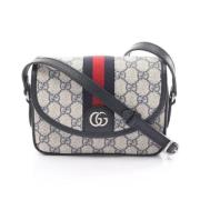 Pre-owned Leather gucci-bags Gucci Vintage , Beige , Dames