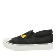 Pre-owned Fabric sneakers Fendi Vintage , Black , Dames