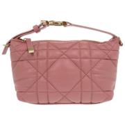 Pre-owned Leather dior-bags Dior Vintage , Pink , Dames