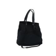 Pre-owned Canvas chanel-bags Chanel Vintage , Black , Dames