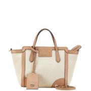 Pre-owned Canvas gucci-bags Gucci Vintage , Beige , Dames