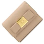 Pre-owned Leather wallets Prada Vintage , Beige , Dames