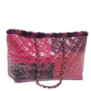 Pre-owned Vinyl chanel-bags Chanel Vintage , Pink , Dames