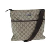 Pre-owned Plastic gucci-bags Gucci Vintage , Beige , Dames