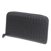 Pre-owned Fabric wallets Bottega Veneta Vintage , Black , Dames