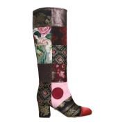 Multicolor Patchwork Print Haklaarzen Dolce & Gabbana , Multicolor , D...