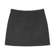 Mini rok regular Marc O'Polo , Gray , Dames