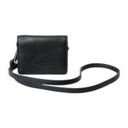 Zwarte leren Bifold kaarthouder portemonnee Dolce & Gabbana , Black , ...