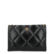 Diamantquilt Hobo Tas Tory Burch , Black , Dames