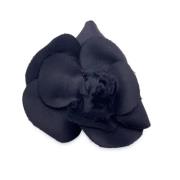 Pre-owned Fabric brooches Chanel Vintage , Black , Dames