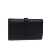 Pre-owned Leather wallets Celine Vintage , Black , Dames