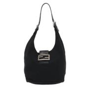 Pre-owned Nylon fendi-bags Fendi Vintage , Black , Dames