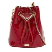 Pre-owned Leather clutches Prada Vintage , Red , Dames