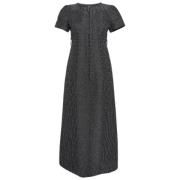 Pre-owned Cotton dresses Chanel Vintage , Black , Dames